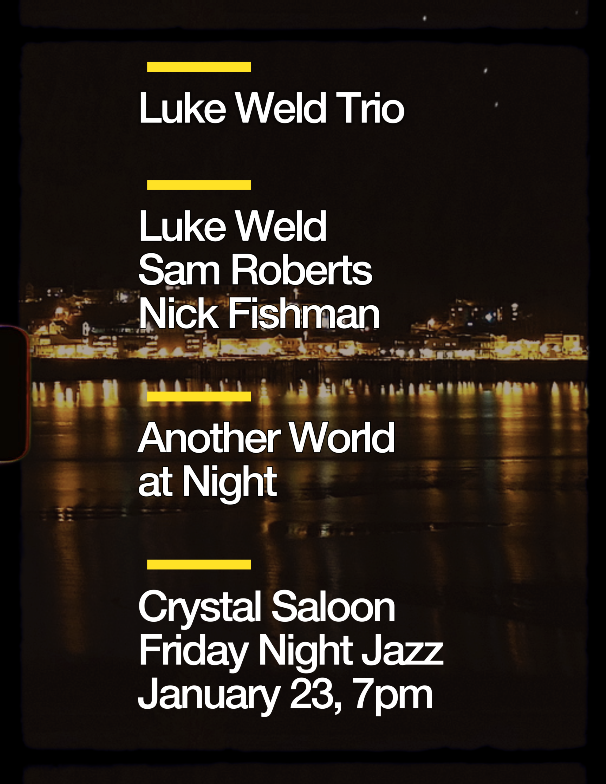 Luke Weld Trio: Another World at Night